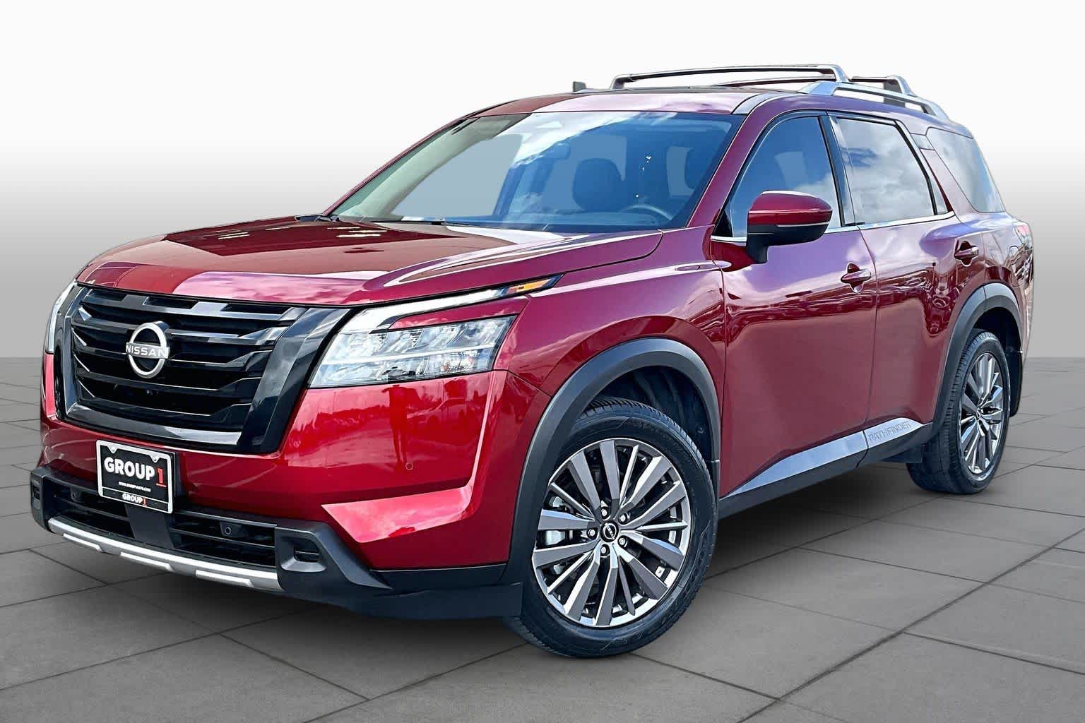 Red (Scarlet Ember Tintcoat) 2023 Nissan Pathfinder SL FWD SUV / Crossover Front-Wheel Drive 9-Speed Automatic