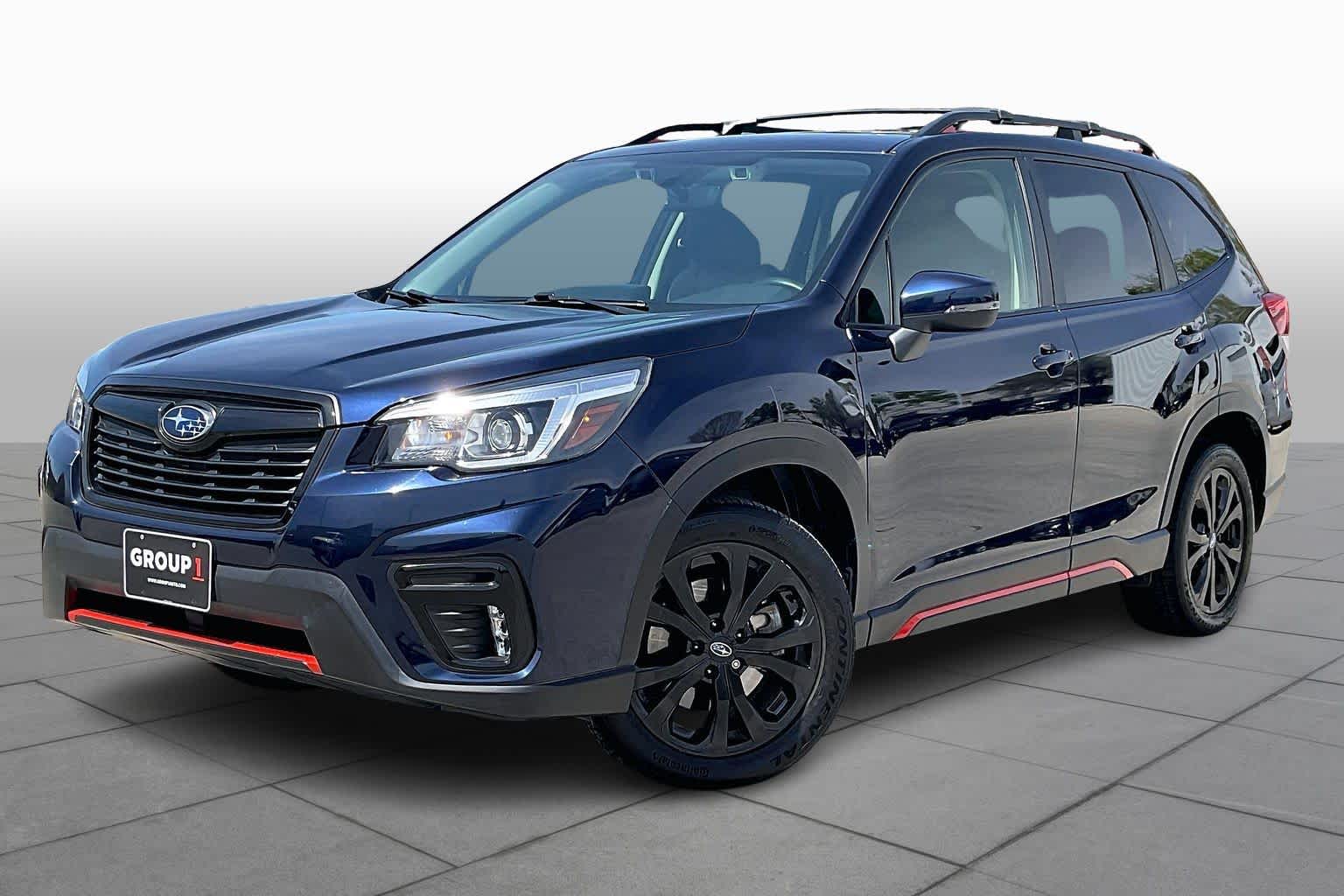 Dark Blue Pearl 2020 Subaru Forester 2.5i Sport AWD SUV / Crossover All-Wheel Drive Continuously Variable Transmission