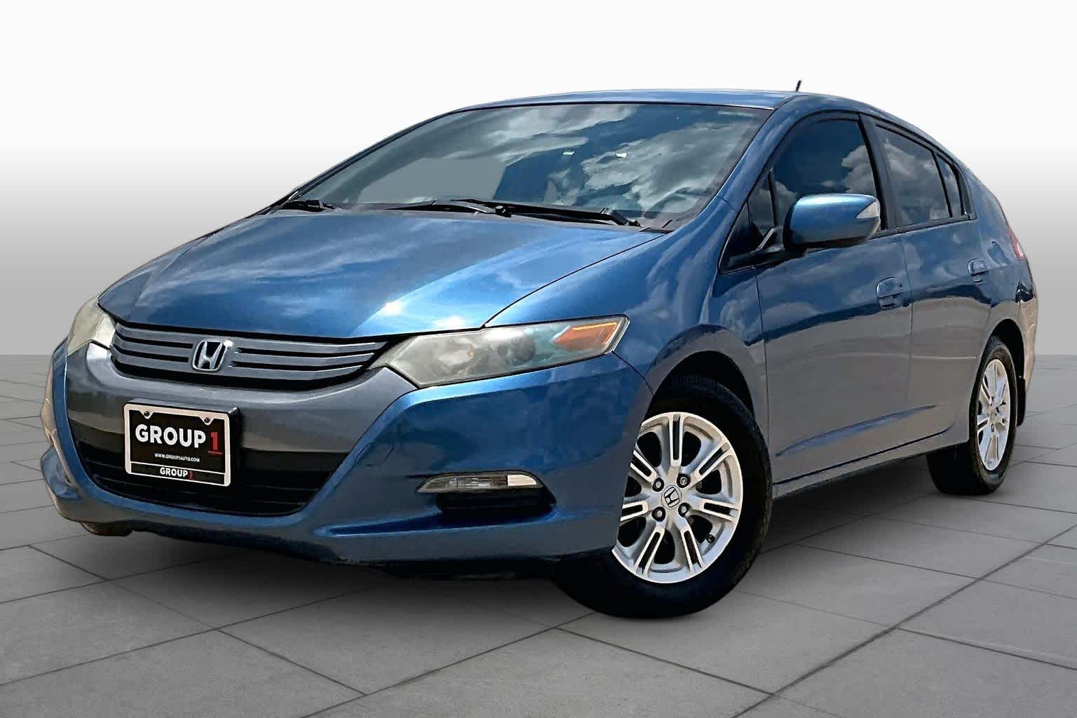 Atomic Blue Metallic 2010 Honda Insight Hatchback Front-Wheel Drive Continuously Variable Transmission