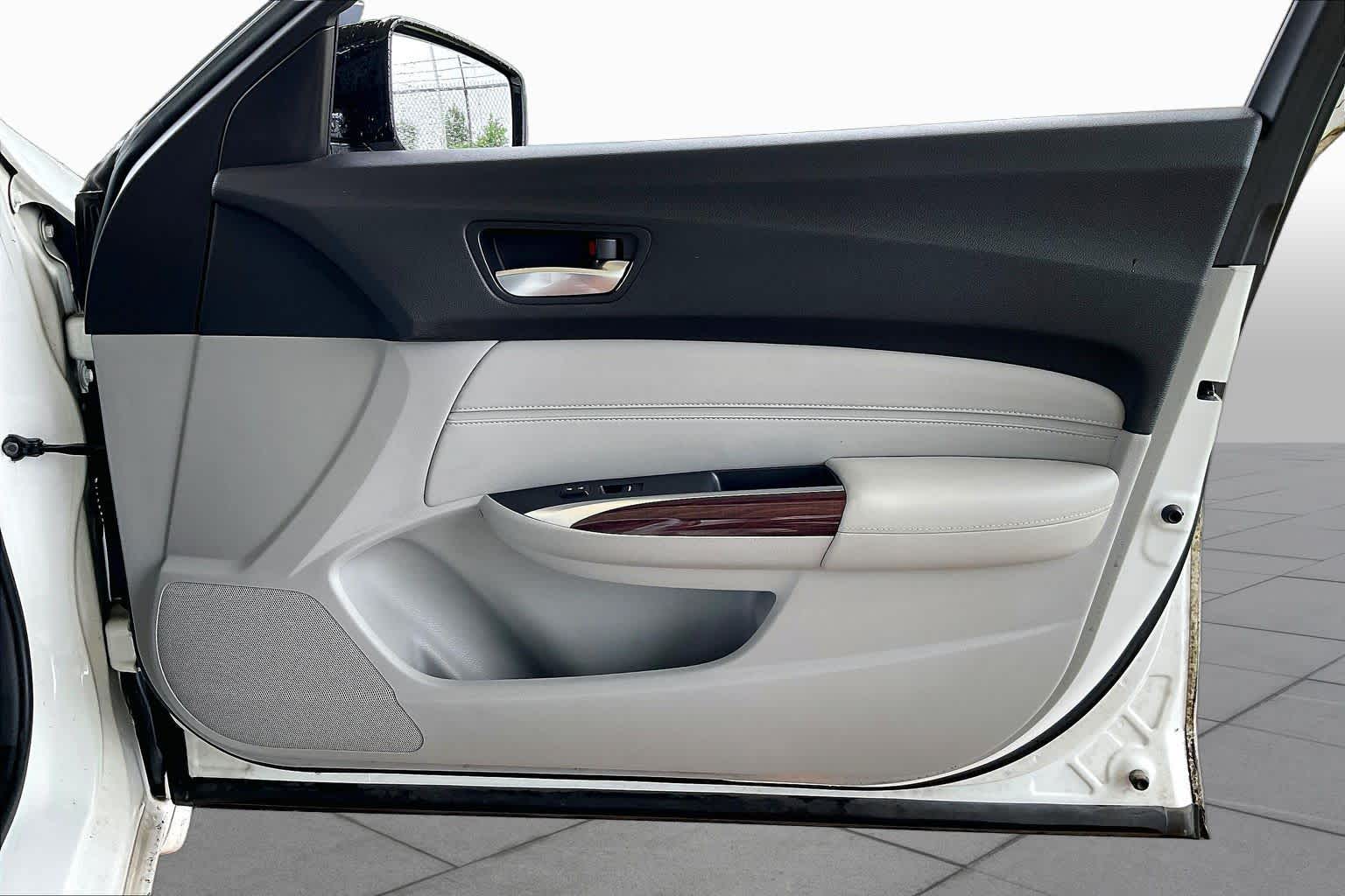 2015 Acura TLX  Bellanova White Pearl at Group 1 GMC Buick South