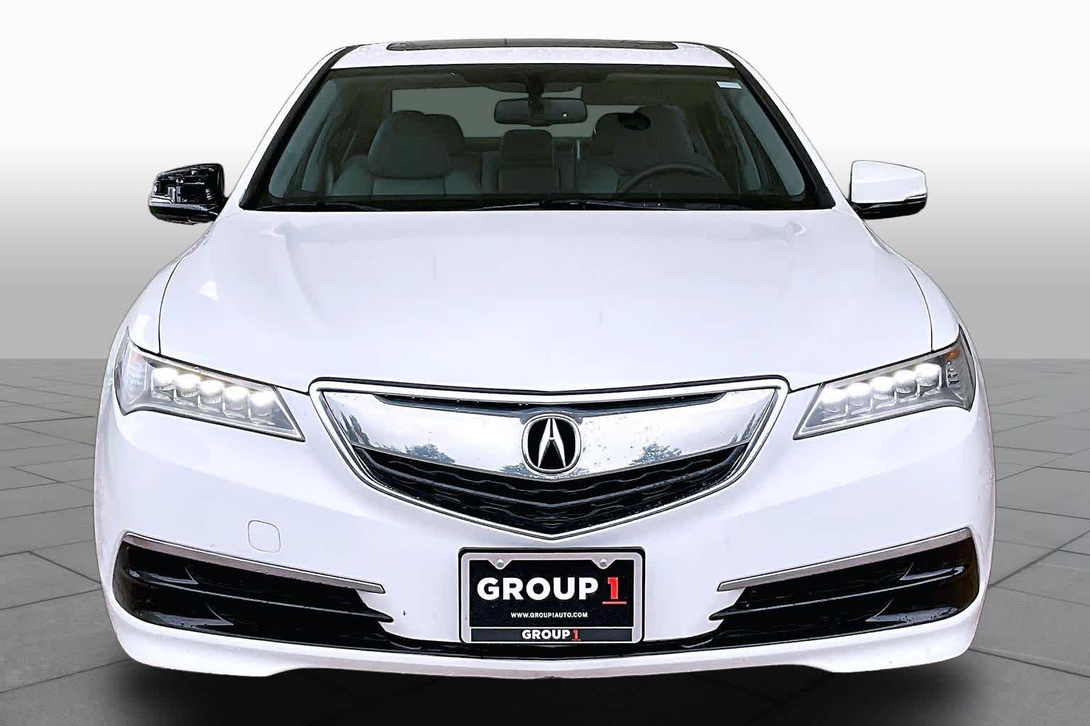 2015 Acura TLX  Bellanova White Pearl at Group 1 GMC Buick South