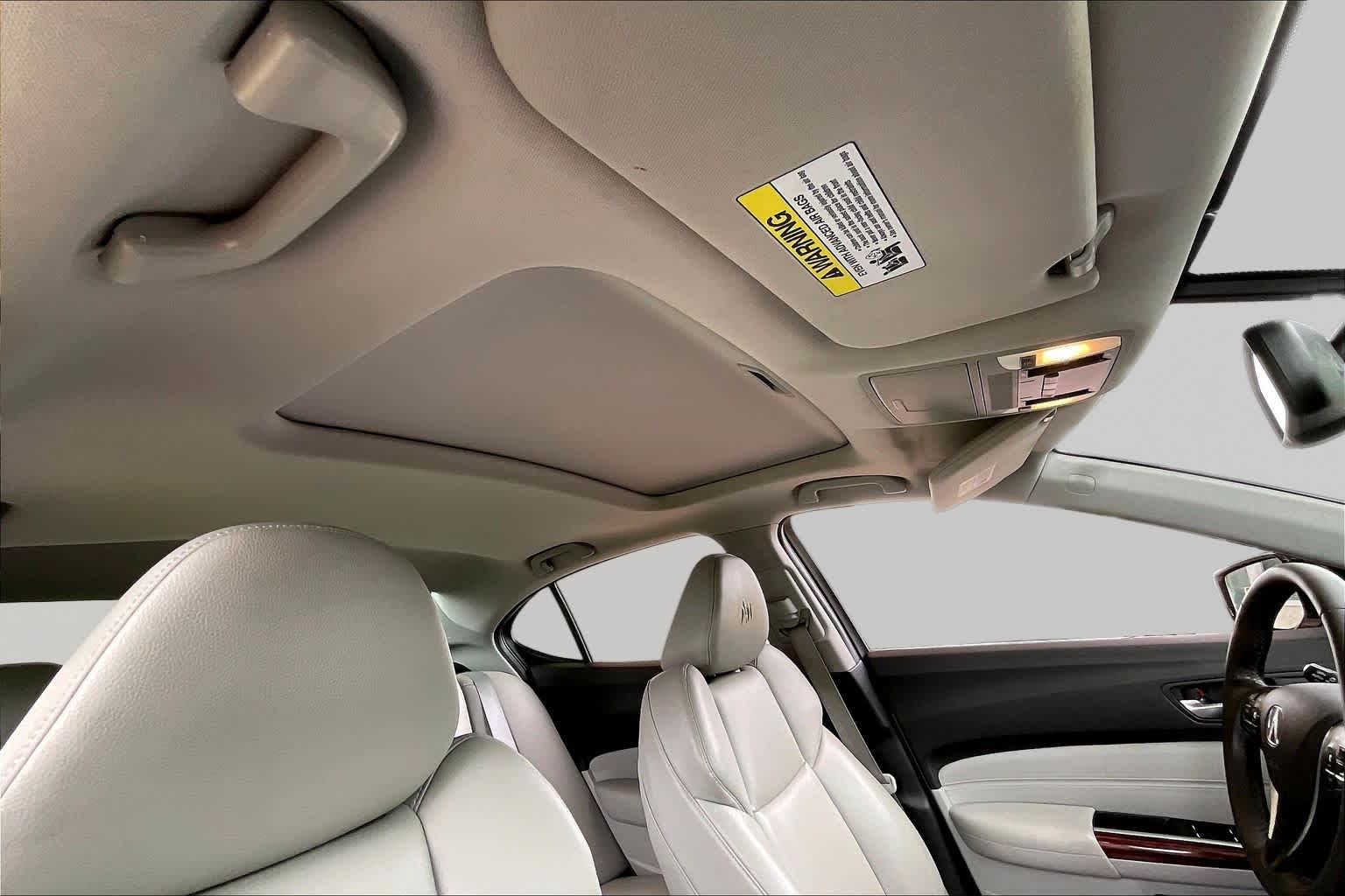 2015 Acura TLX  Bellanova White Pearl at Group 1 GMC Buick South