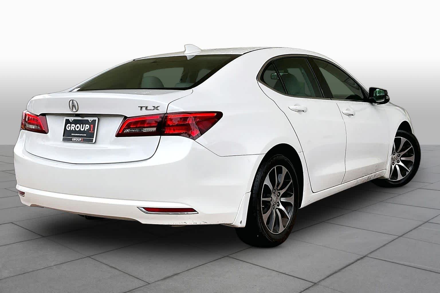 2015 Acura TLX  Bellanova White Pearl at Group 1 GMC Buick South