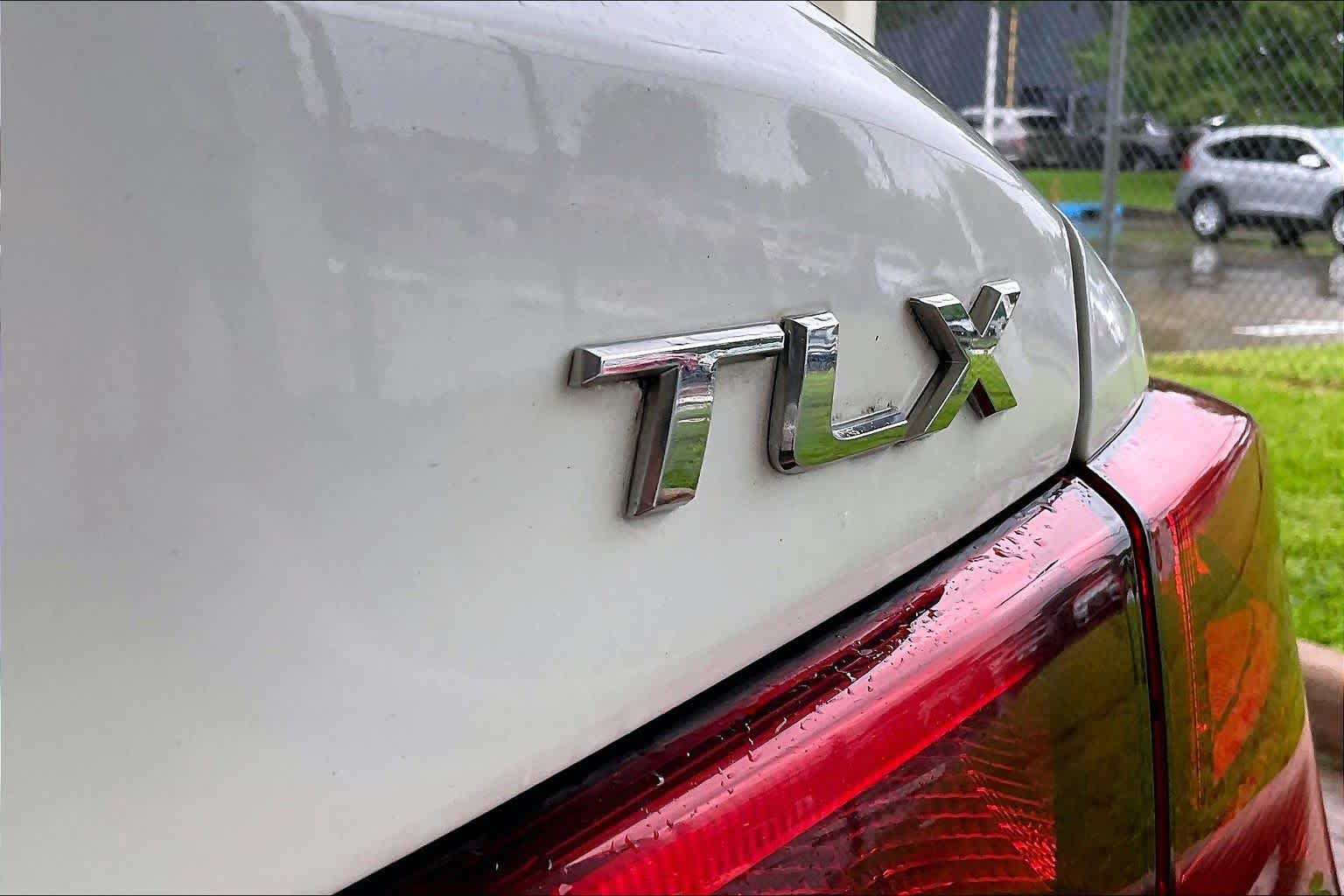 2015 Acura TLX  Bellanova White Pearl at Group 1 GMC Buick South