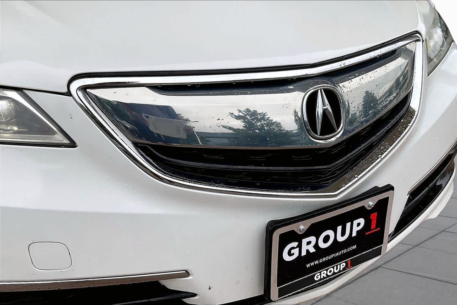 2015 Acura TLX  Bellanova White Pearl at Group 1 GMC Buick South