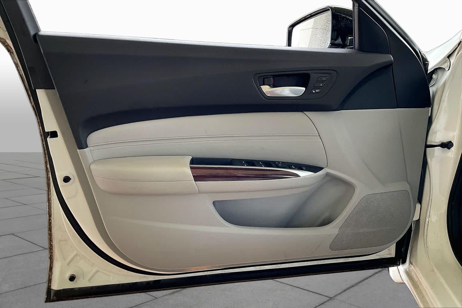 2015 Acura TLX  Bellanova White Pearl at Group 1 GMC Buick South
