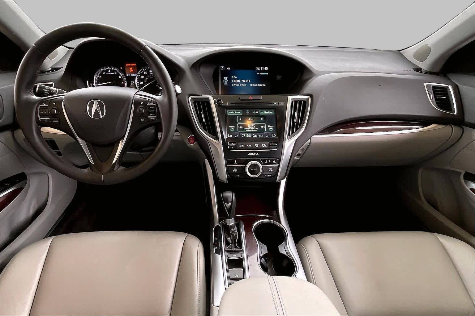 2015 Acura TLX  Bellanova White Pearl at Group 1 GMC Buick South