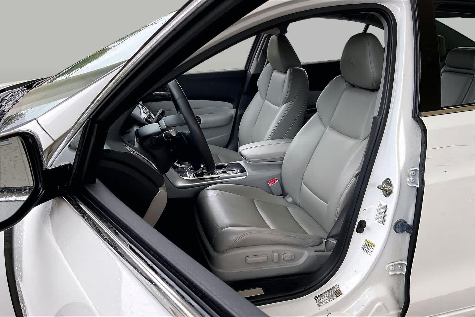 2015 Acura TLX  Bellanova White Pearl at Group 1 GMC Buick South