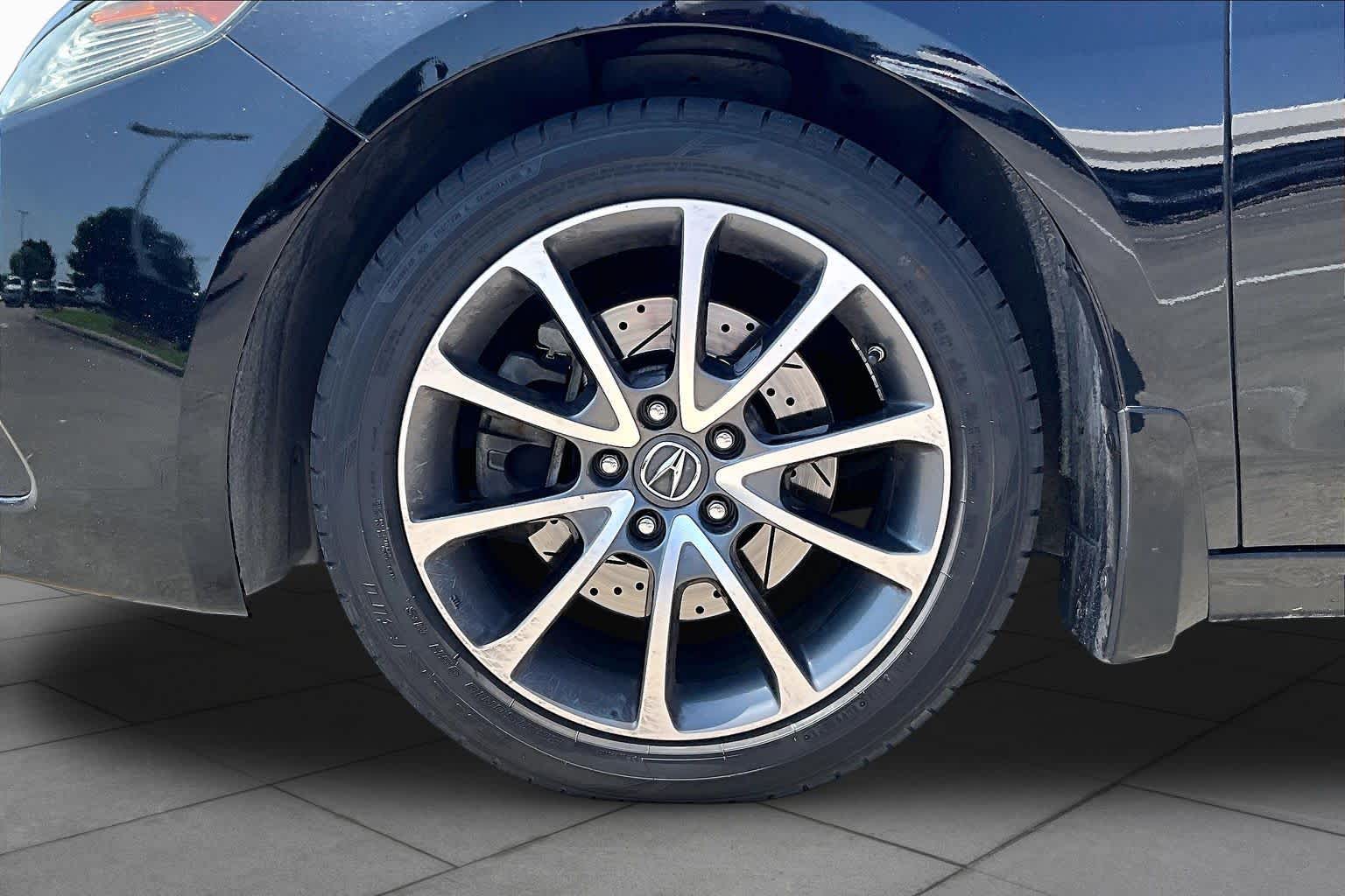 2016 Acura TLX V6 Crystal Black Pearl at Lexus Southwest Houston