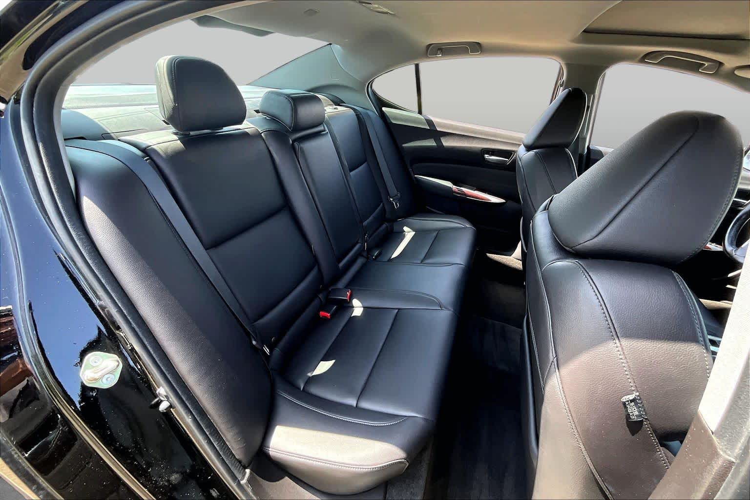 2016 Acura TLX V6 Crystal Black Pearl at Lexus Southwest Houston