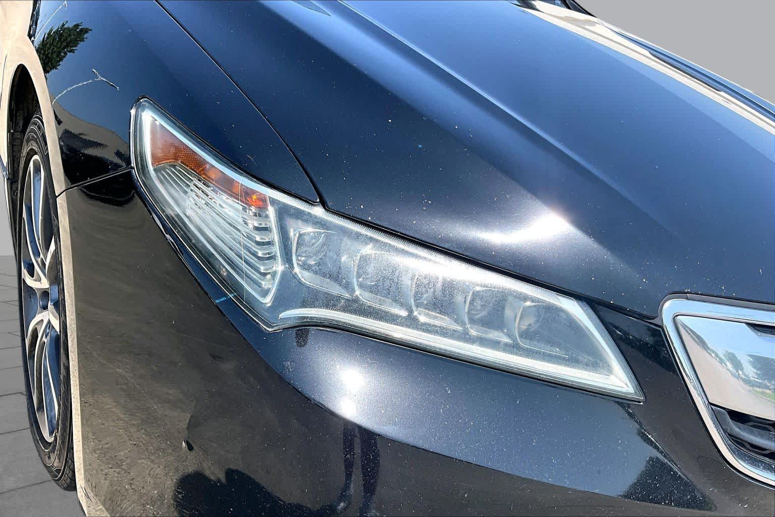 2016 Acura TLX V6 Crystal Black Pearl at Lexus Southwest Houston
