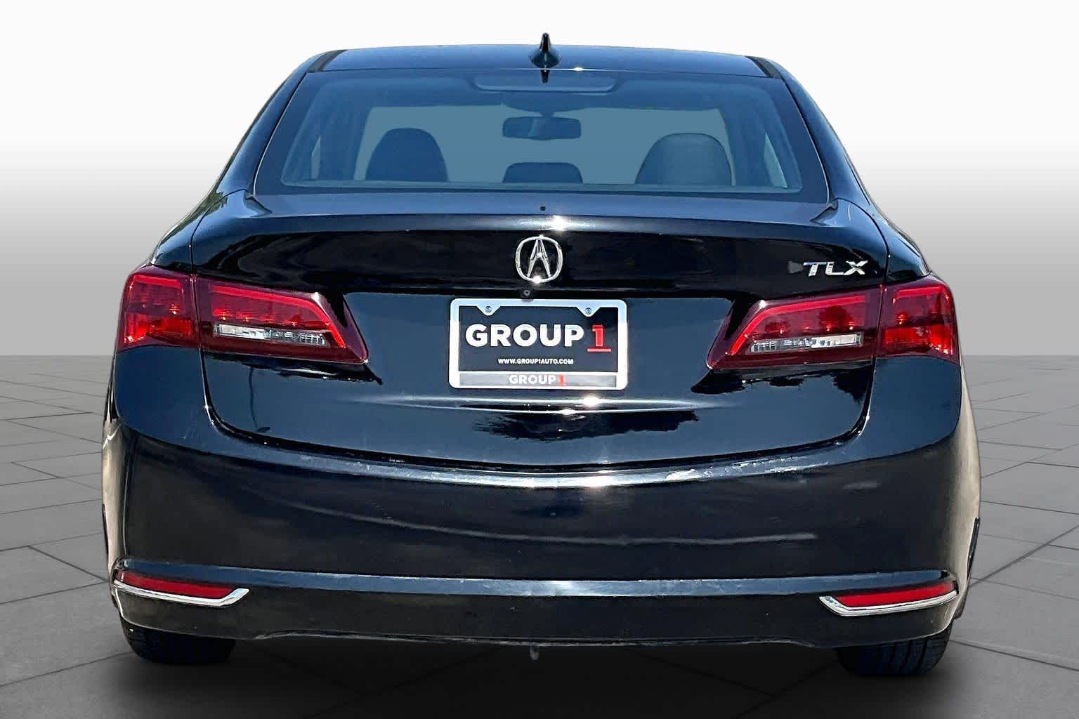 2016 Acura TLX V6 Crystal Black Pearl at Lexus Southwest Houston