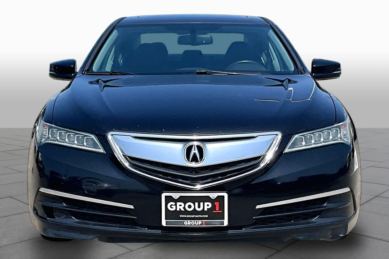 2016 Acura TLX V6 Crystal Black Pearl at Lexus Southwest Houston