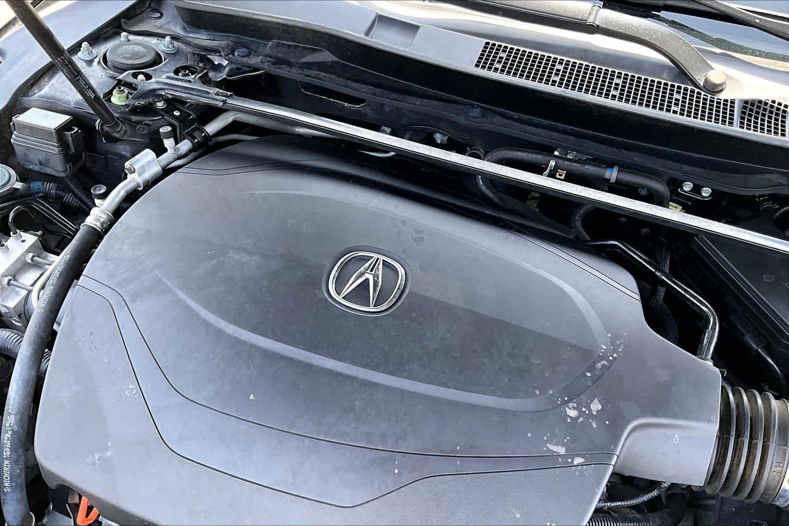 2016 Acura TLX V6 Crystal Black Pearl at Lexus Southwest Houston