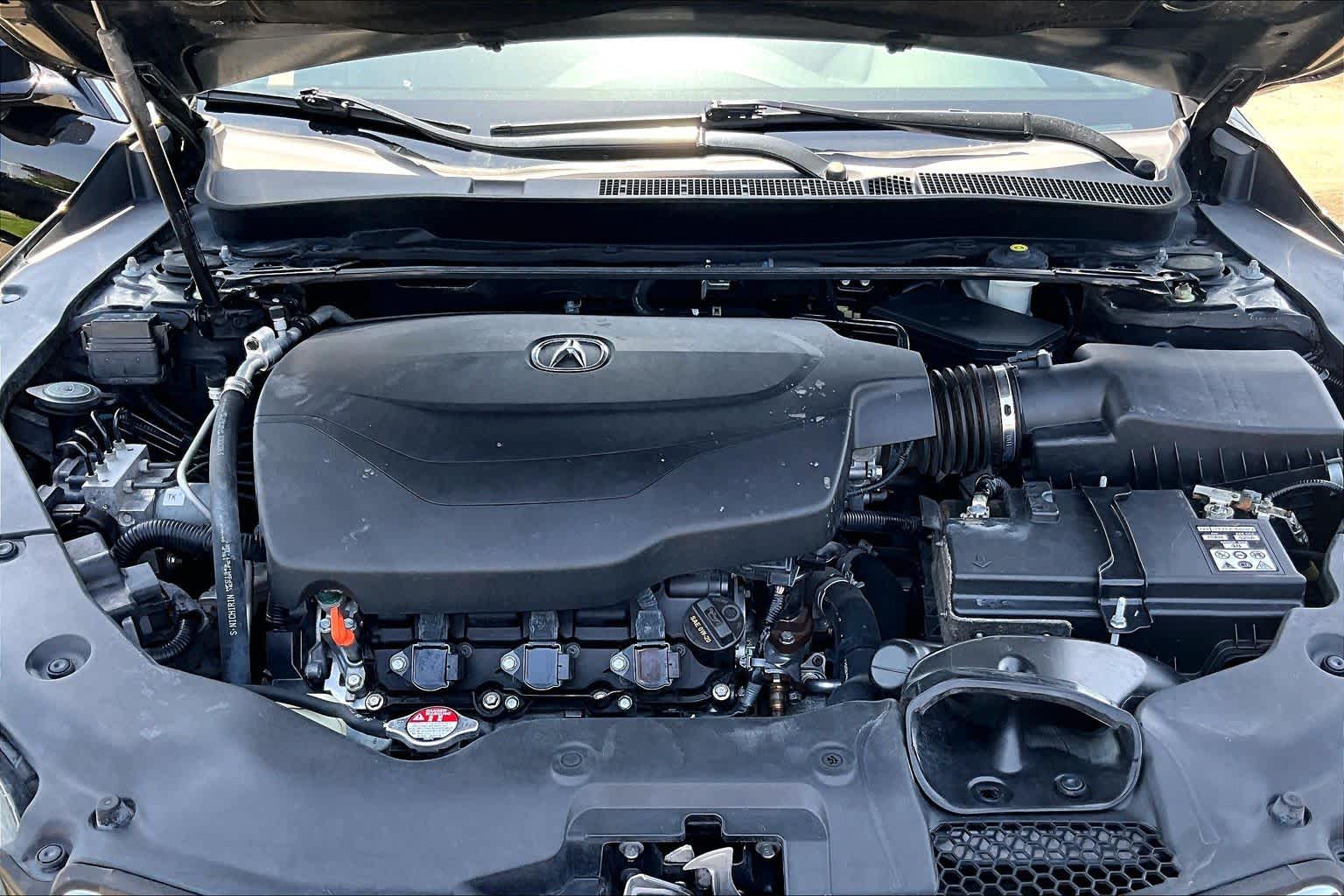 2016 Acura TLX V6 Crystal Black Pearl at Lexus Southwest Houston