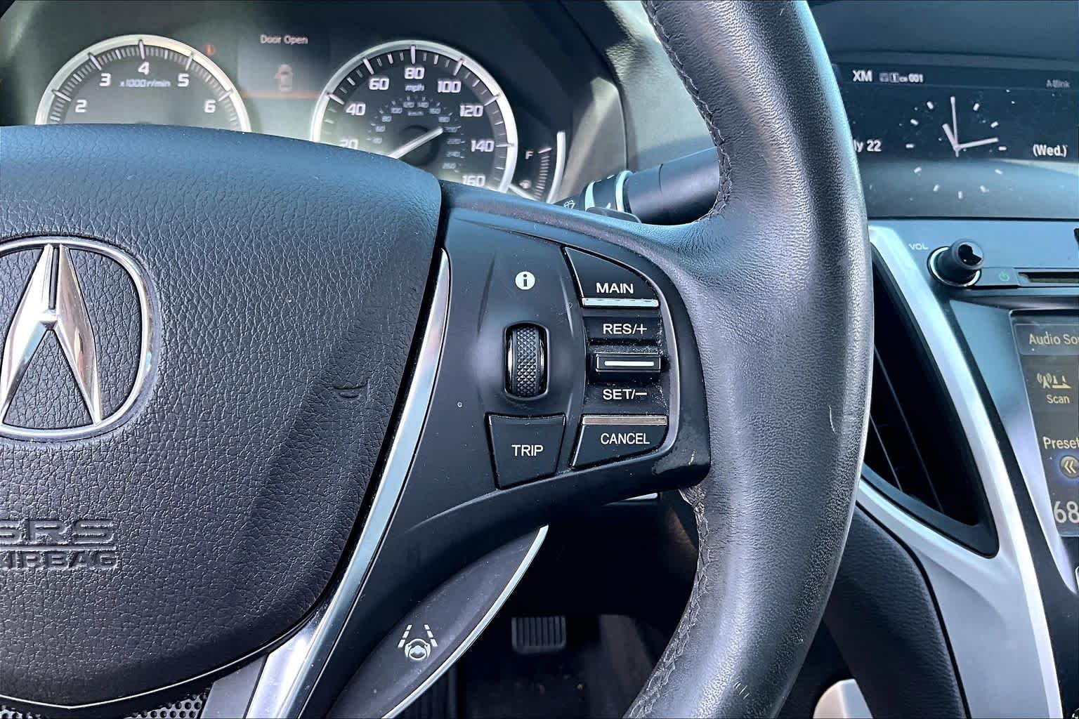 2015 Acura TLX V6 Tech Crystal Black Pearl at Lexus Southwest Houston