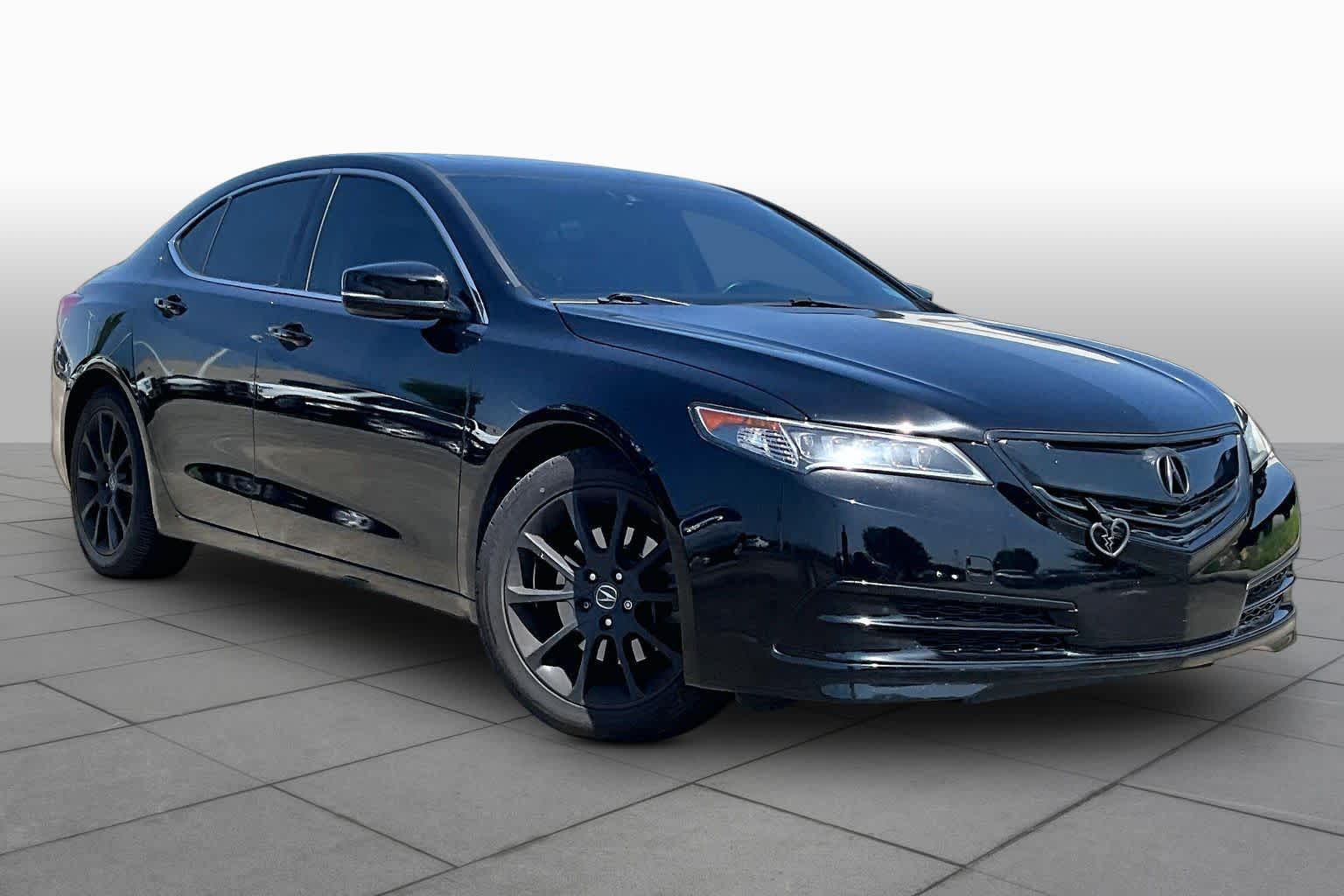 2015 Acura TLX V6 Tech Crystal Black Pearl at Lexus Southwest Houston