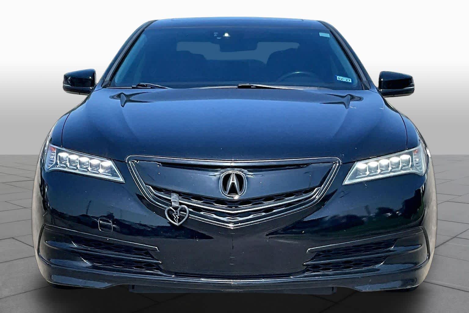 2015 Acura TLX V6 Tech Crystal Black Pearl at Lexus Southwest Houston