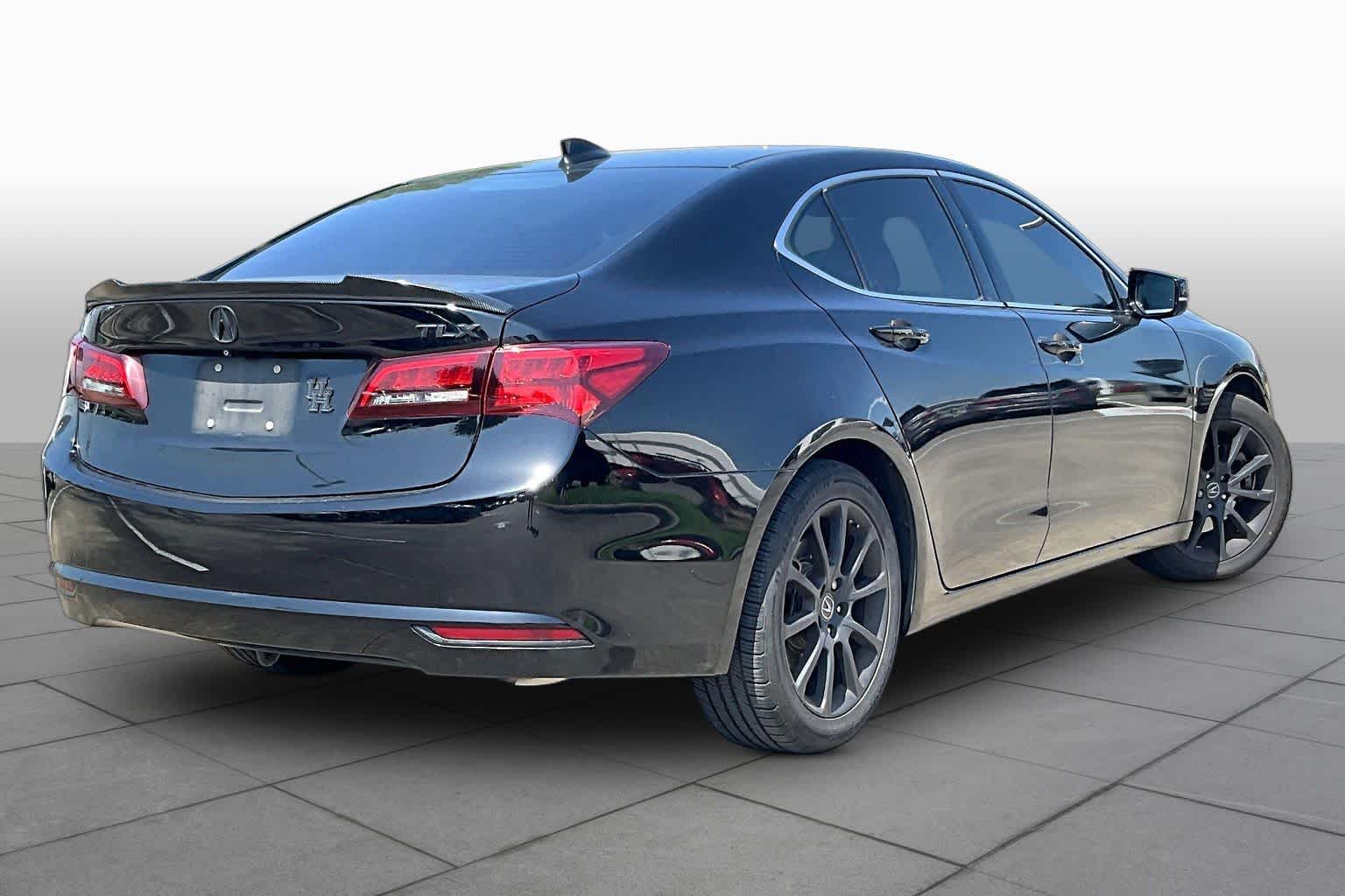 2015 Acura TLX V6 Tech Crystal Black Pearl at Lexus Southwest Houston