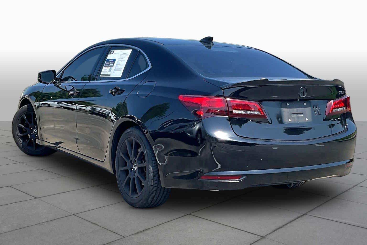 2015 Acura TLX V6 Tech Crystal Black Pearl at Lexus Southwest Houston
