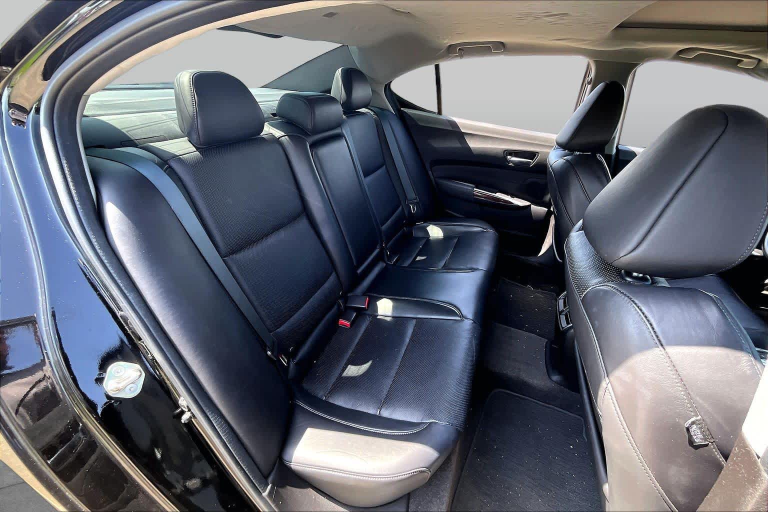 2015 Acura TLX V6 Tech Crystal Black Pearl at Lexus Southwest Houston