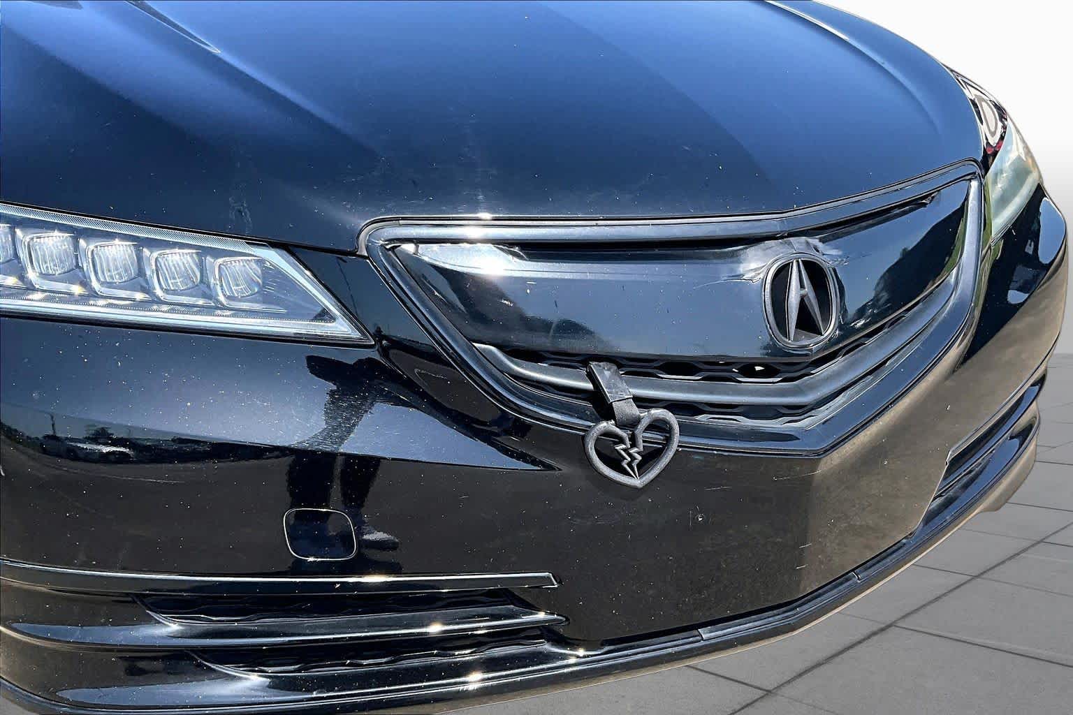 2015 Acura TLX V6 Tech Crystal Black Pearl at Lexus Southwest Houston