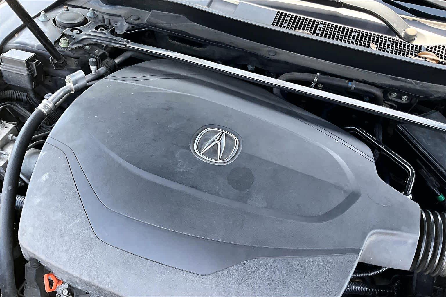 2015 Acura TLX V6 Tech Crystal Black Pearl at Lexus Southwest Houston