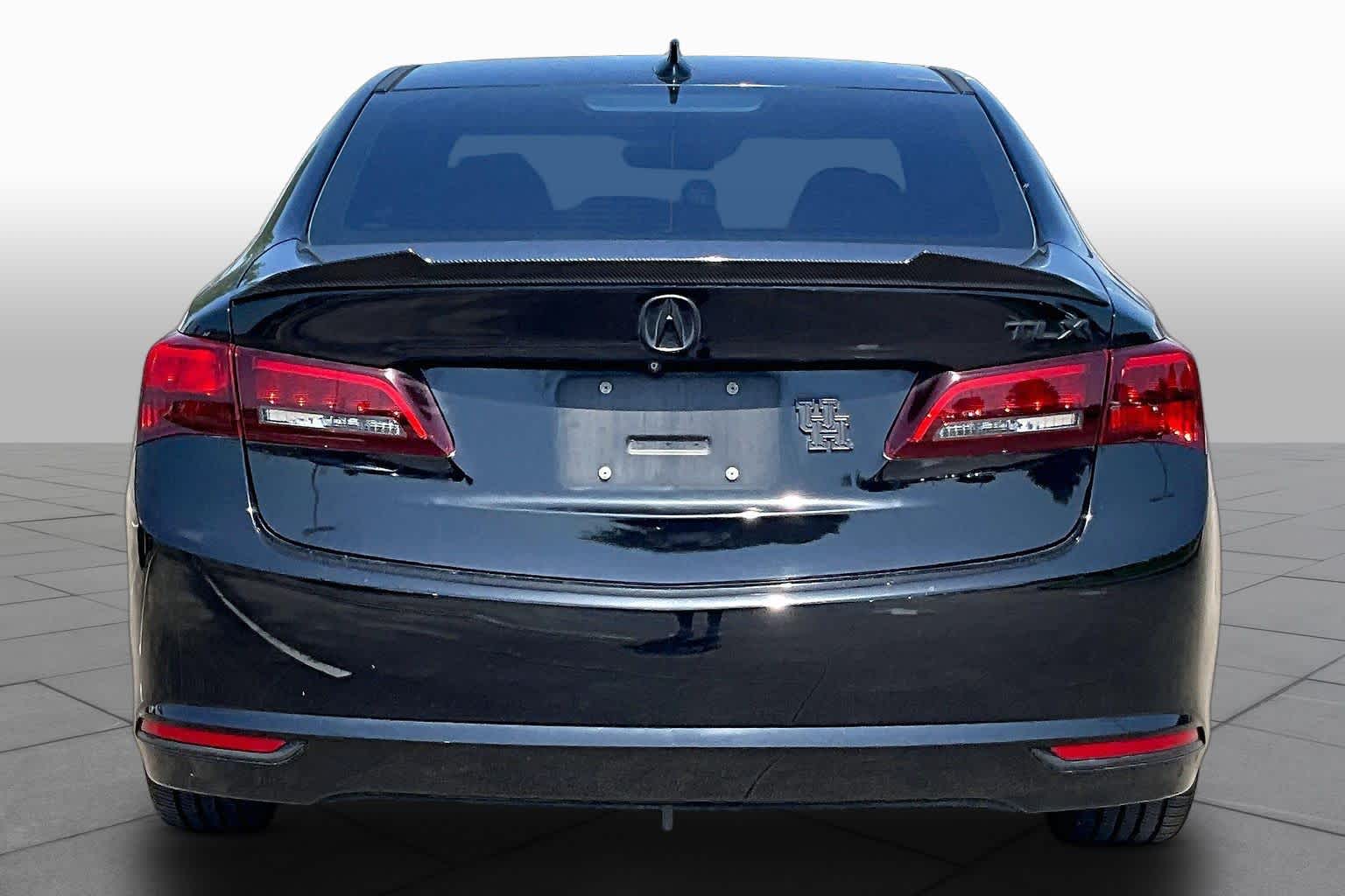 2015 Acura TLX V6 Tech Crystal Black Pearl at Lexus Southwest Houston