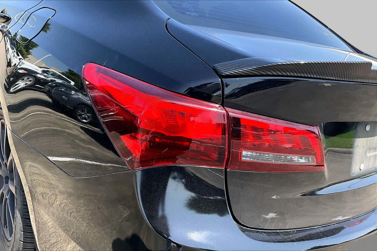 2015 Acura TLX V6 Tech Crystal Black Pearl at Lexus Southwest Houston