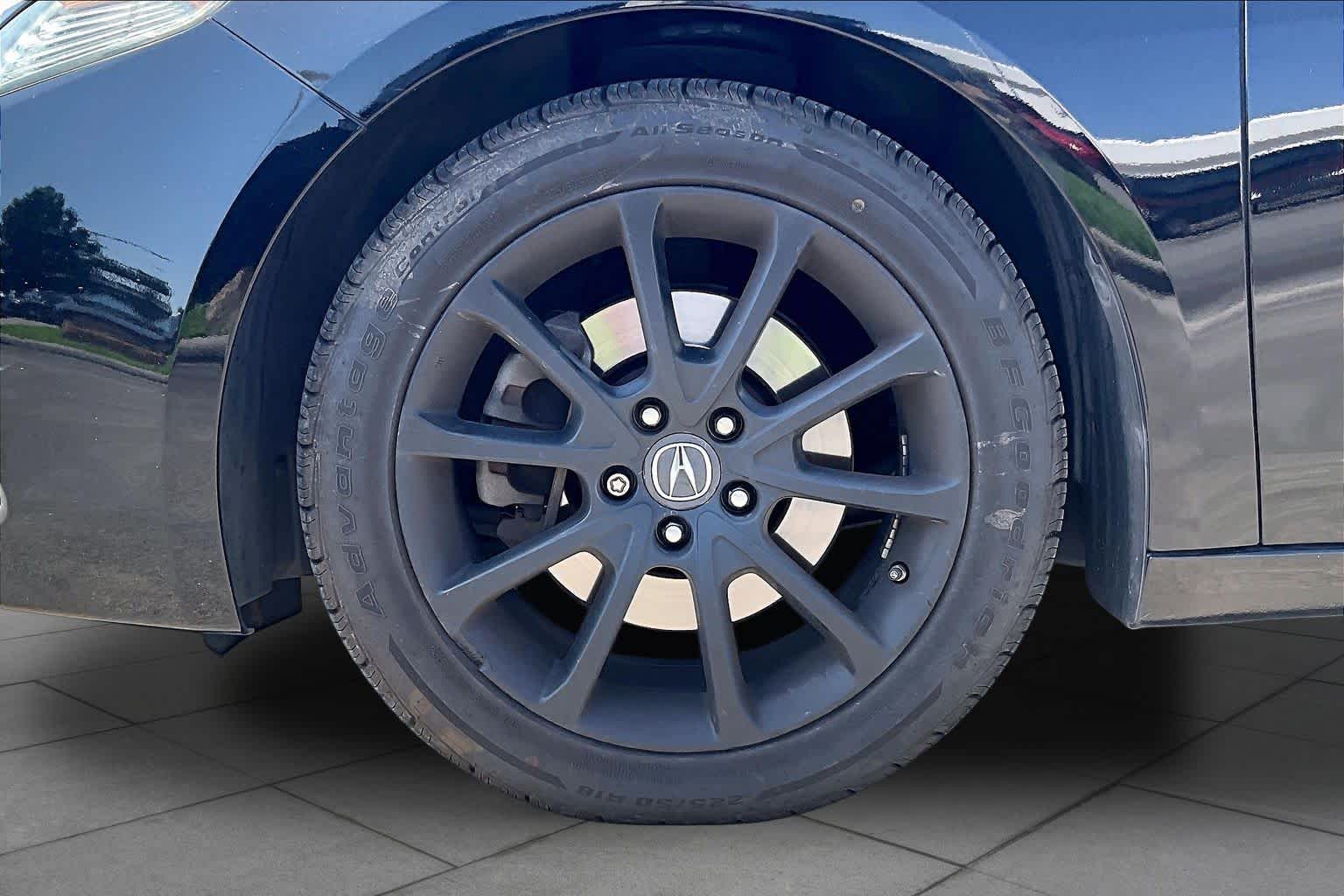 2015 Acura TLX V6 Tech Crystal Black Pearl at Lexus Southwest Houston