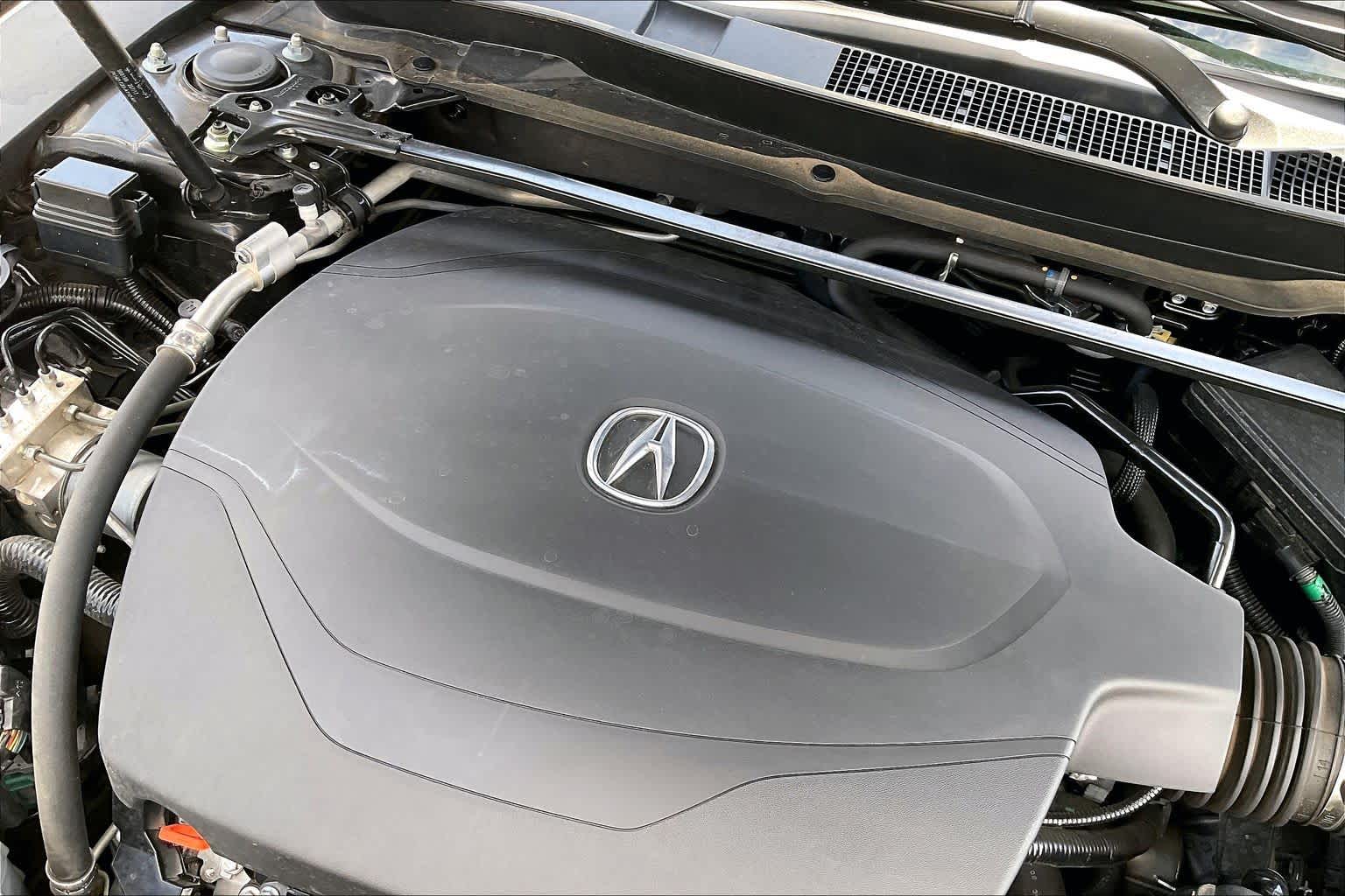 2018 Acura TLX w/Technology Pkg Crystal Black Pearl at Honda of Clear Lake