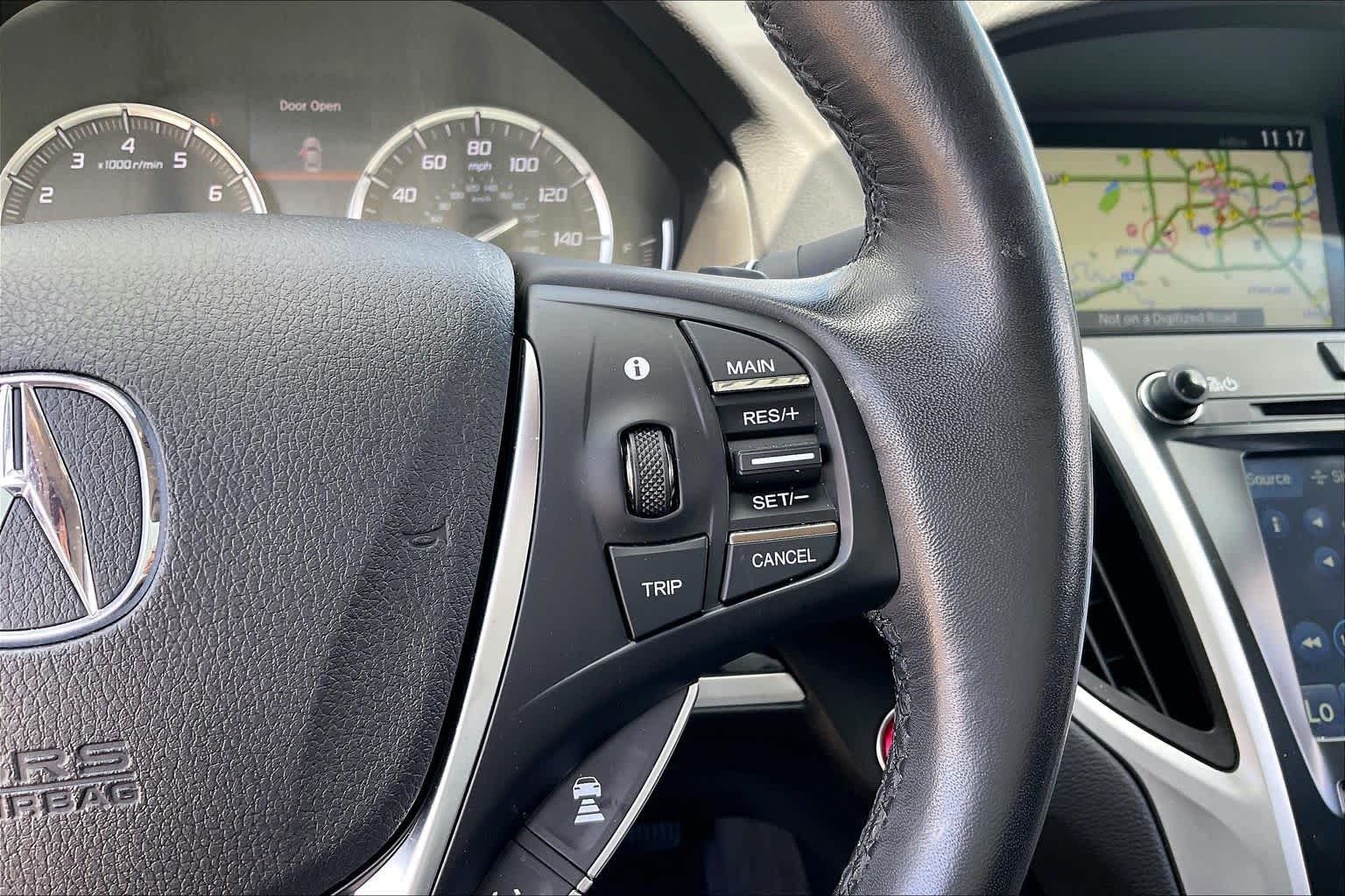 2018 Acura TLX w/Technology Pkg Crystal Black Pearl at Honda of Clear Lake