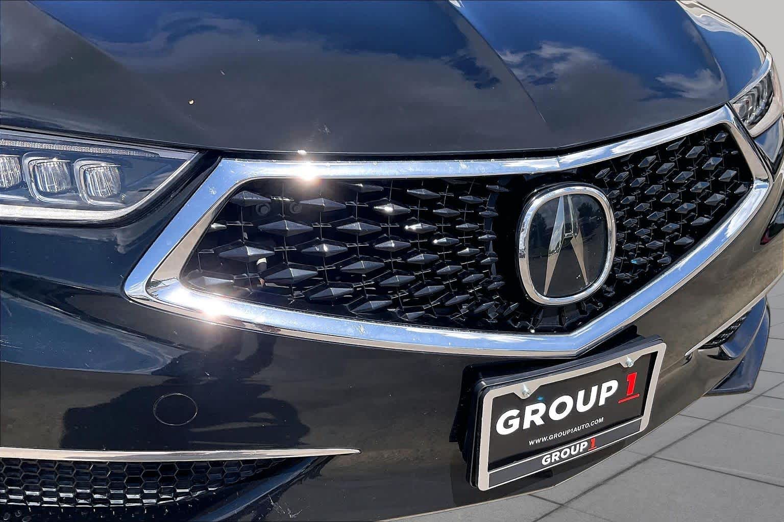 2018 Acura TLX w/Technology Pkg Crystal Black Pearl at Honda of Clear Lake