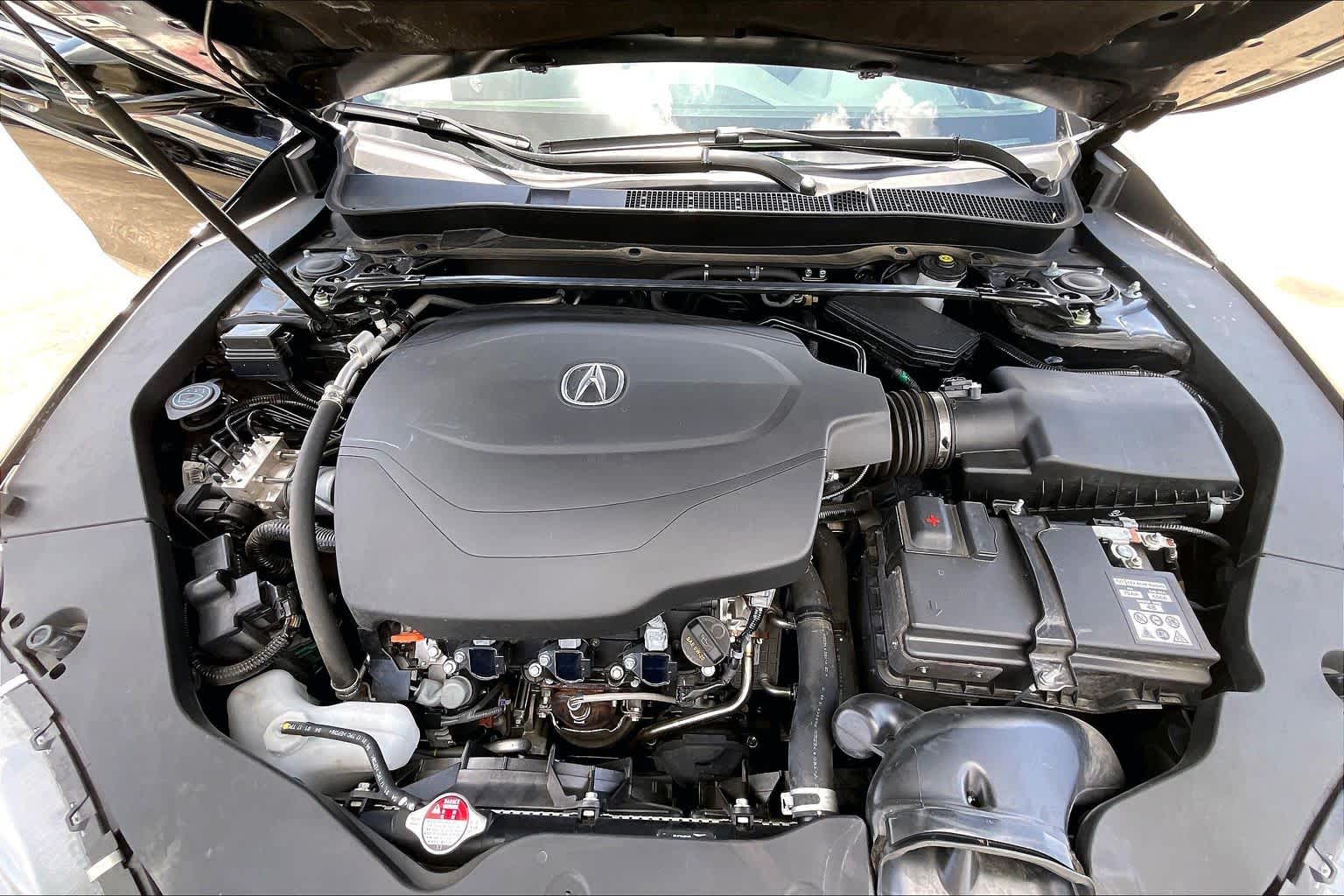 2018 Acura TLX w/Technology Pkg Crystal Black Pearl at Honda of Clear Lake