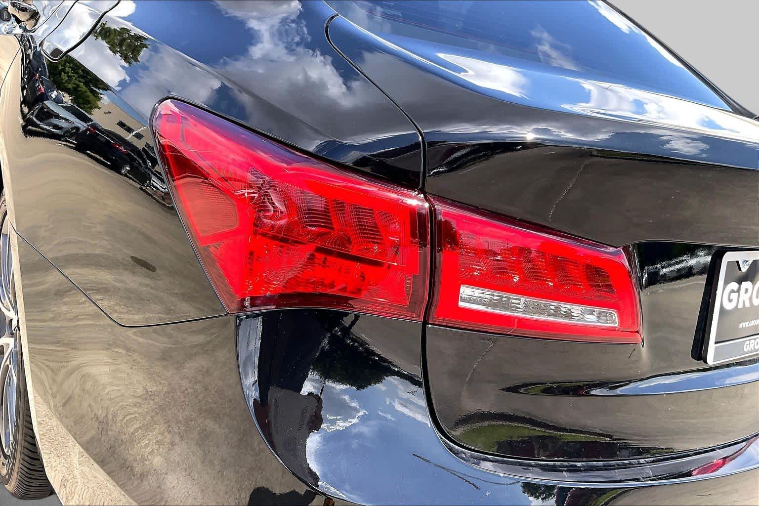 2018 Acura TLX w/Technology Pkg Crystal Black Pearl at Honda of Clear Lake