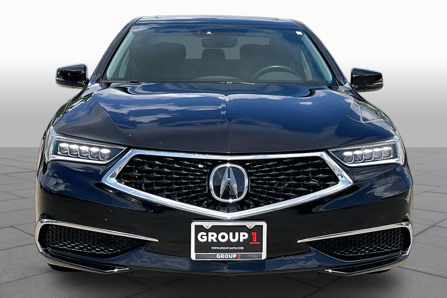 2018 Acura TLX w/Technology Pkg Crystal Black Pearl at Honda of Clear Lake