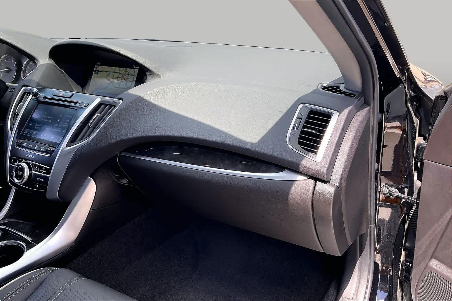 2018 Acura TLX w/Technology Pkg Crystal Black Pearl at Honda of Clear Lake