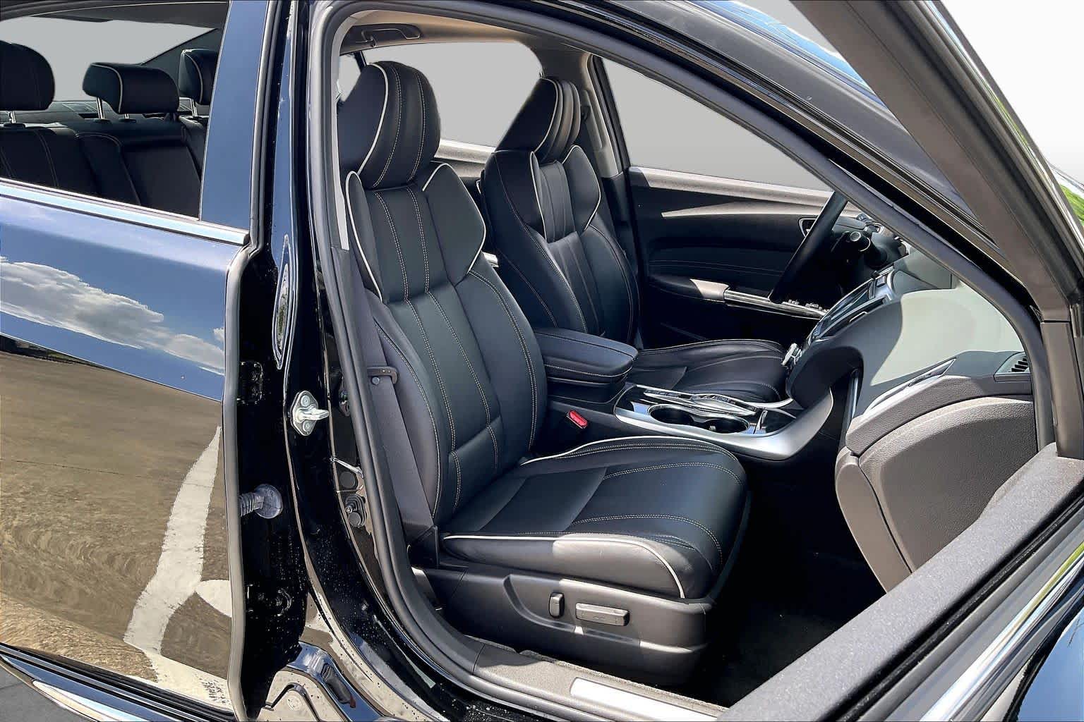 2018 Acura TLX w/Technology Pkg Crystal Black Pearl at Honda of Clear Lake