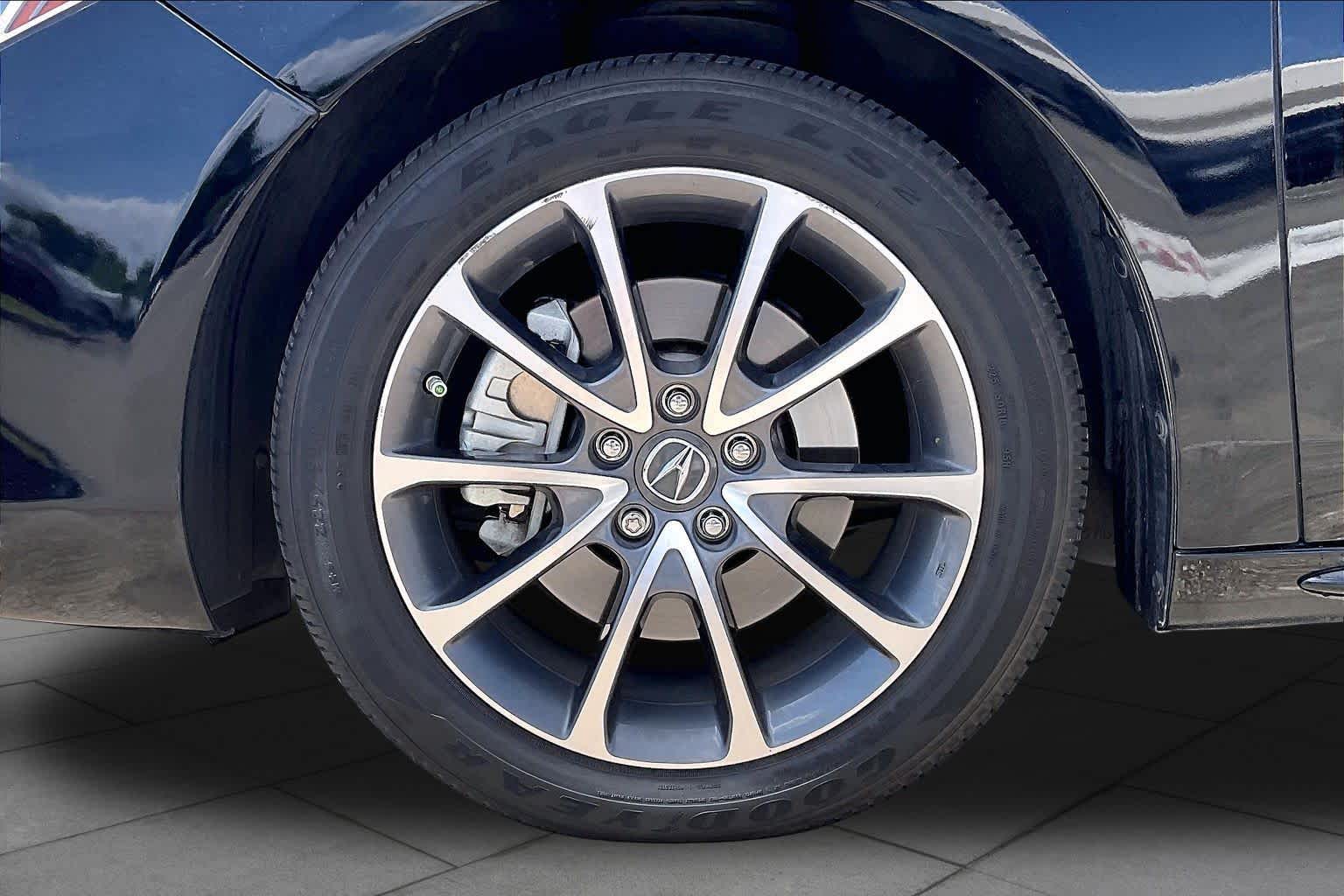 2018 Acura TLX w/Technology Pkg Crystal Black Pearl at Honda of Clear Lake