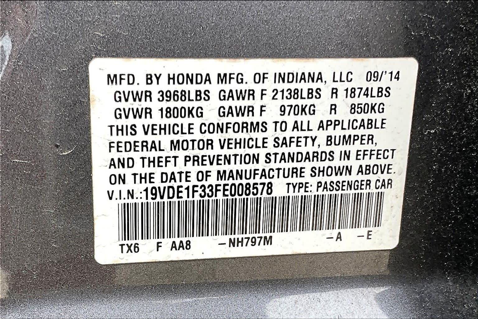 2015 Acura ILX  Modern Steel Metallic at Texan GMC Buick