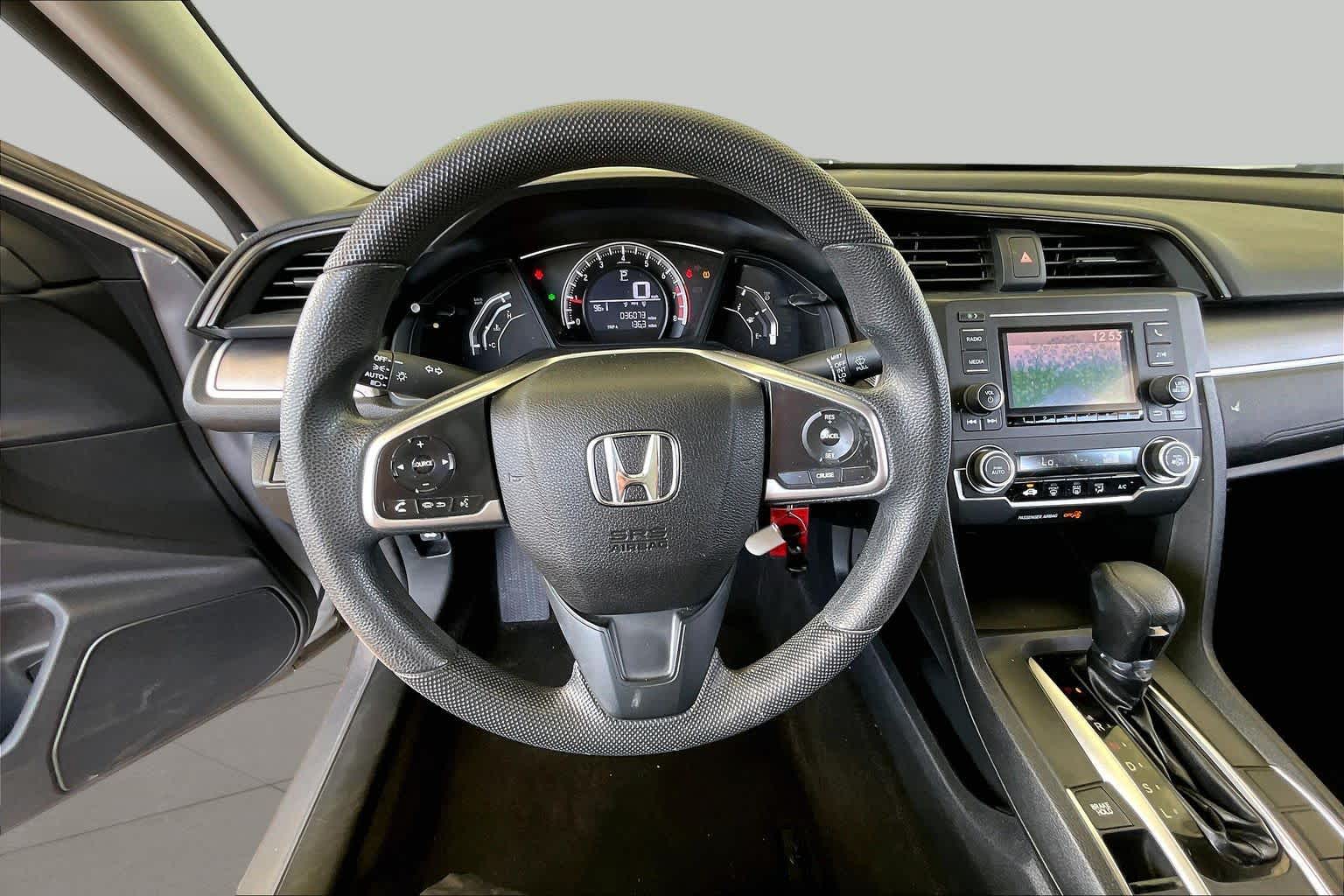2016 Honda Civic Sedan LX Lunar Silver Metallic at Auto Boutique Texas
