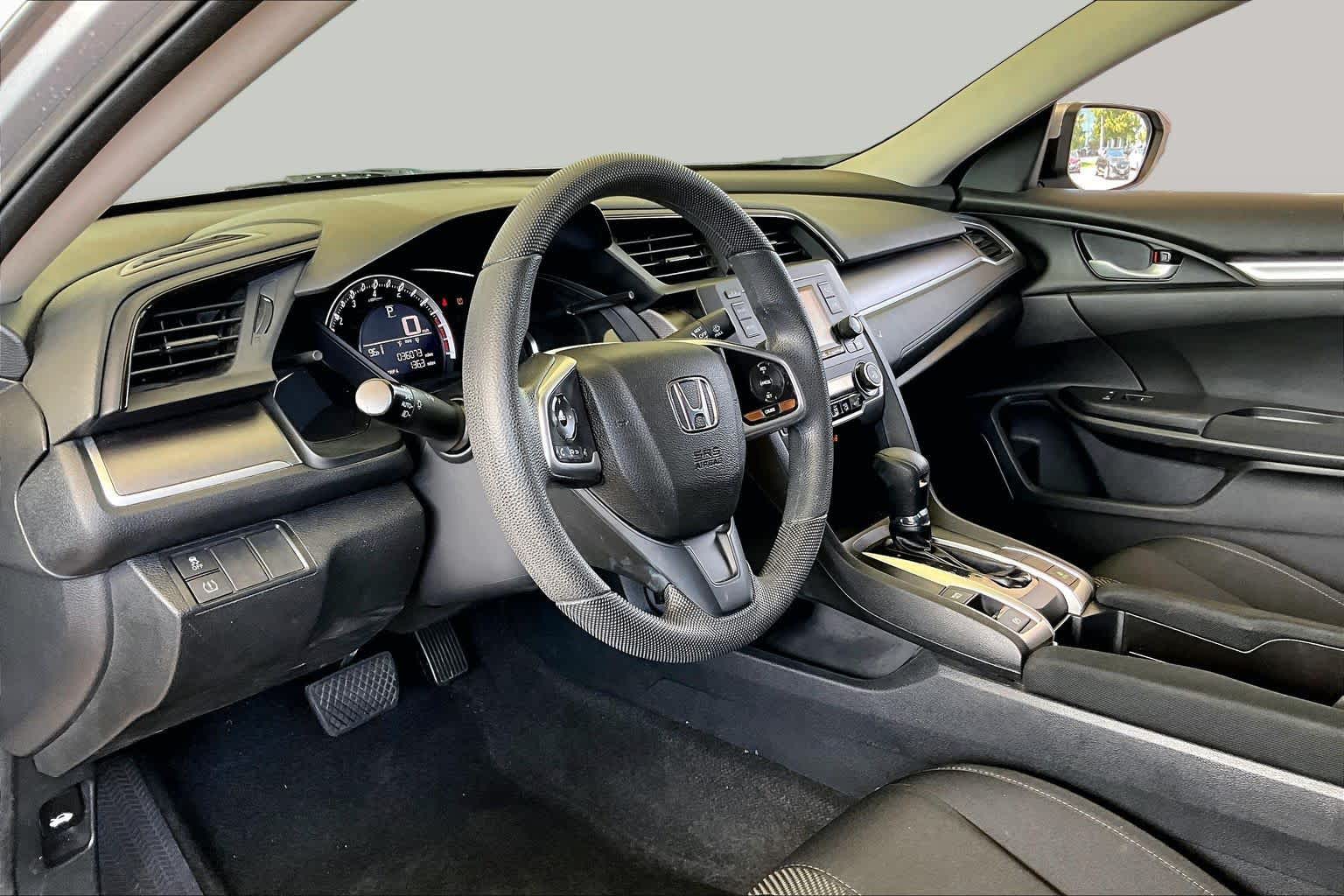 2016 Honda Civic Sedan LX Lunar Silver Metallic at Auto Boutique Texas