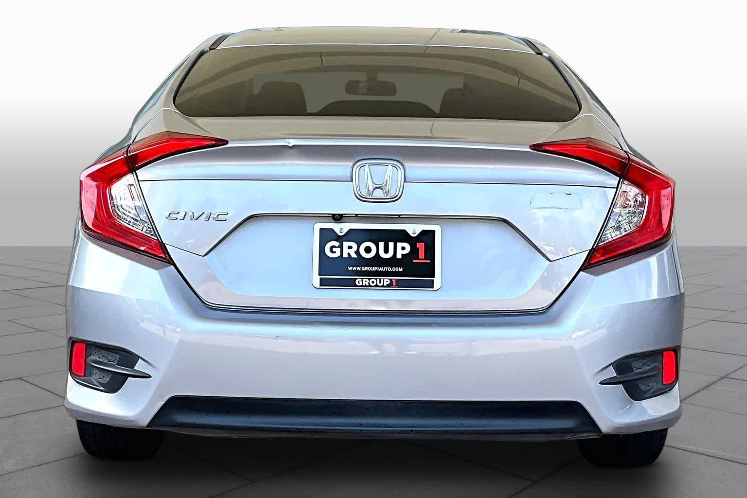 2016 Honda Civic Sedan LX Lunar Silver Metallic at Auto Boutique Texas