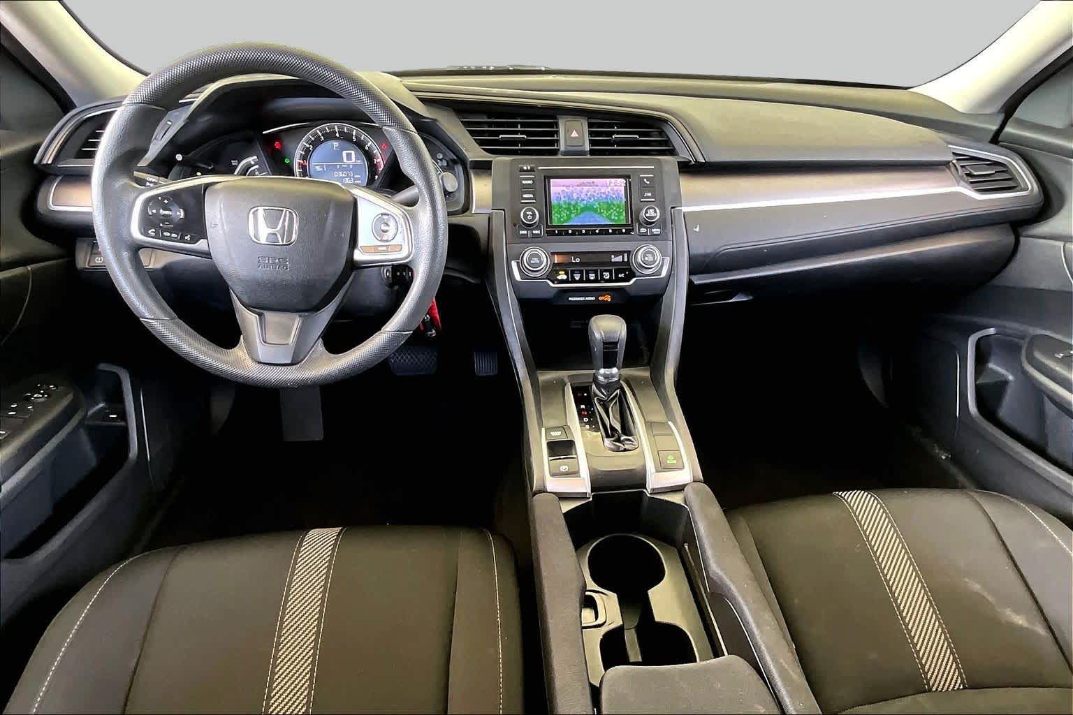 2016 Honda Civic Sedan LX Lunar Silver Metallic at Auto Boutique Texas