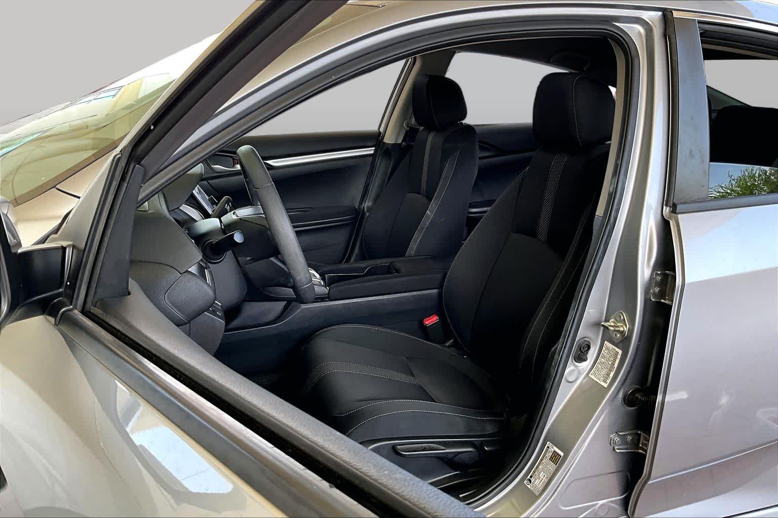 2016 Honda Civic Sedan LX Lunar Silver Metallic at Auto Boutique Texas