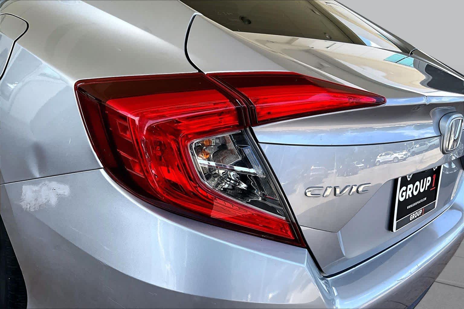 2016 Honda Civic Sedan LX Lunar Silver Metallic at Auto Boutique Texas
