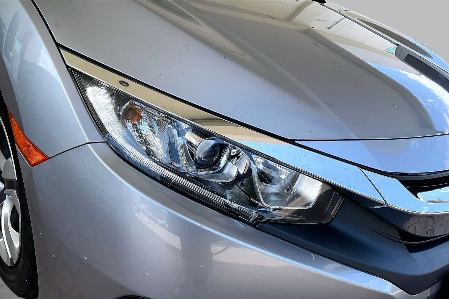 2016 Honda Civic Sedan LX Lunar Silver Metallic at Auto Boutique Texas