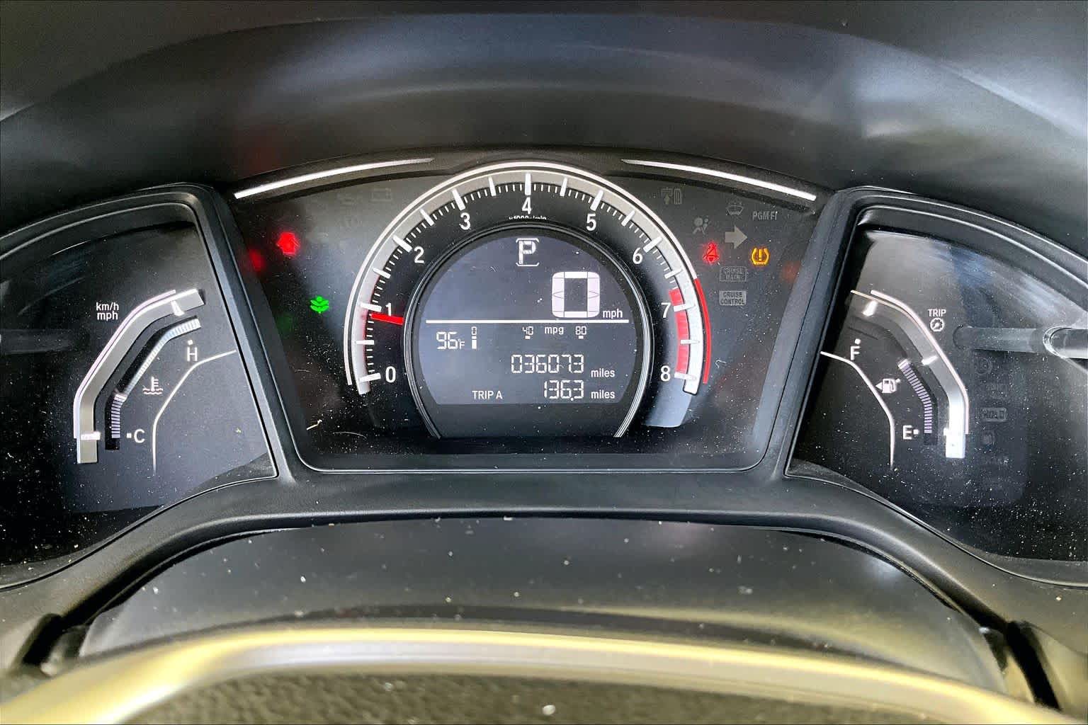 2016 Honda Civic Sedan LX Lunar Silver Metallic at Auto Boutique Texas