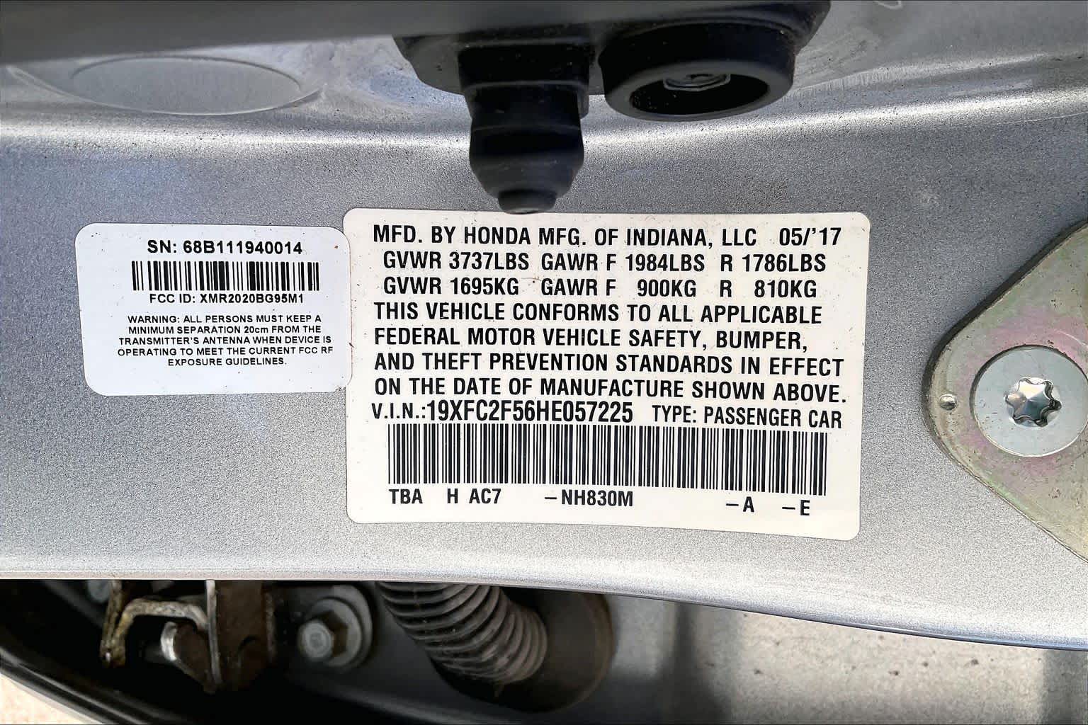 2017 Honda Civic Sedan photo 34 of 34