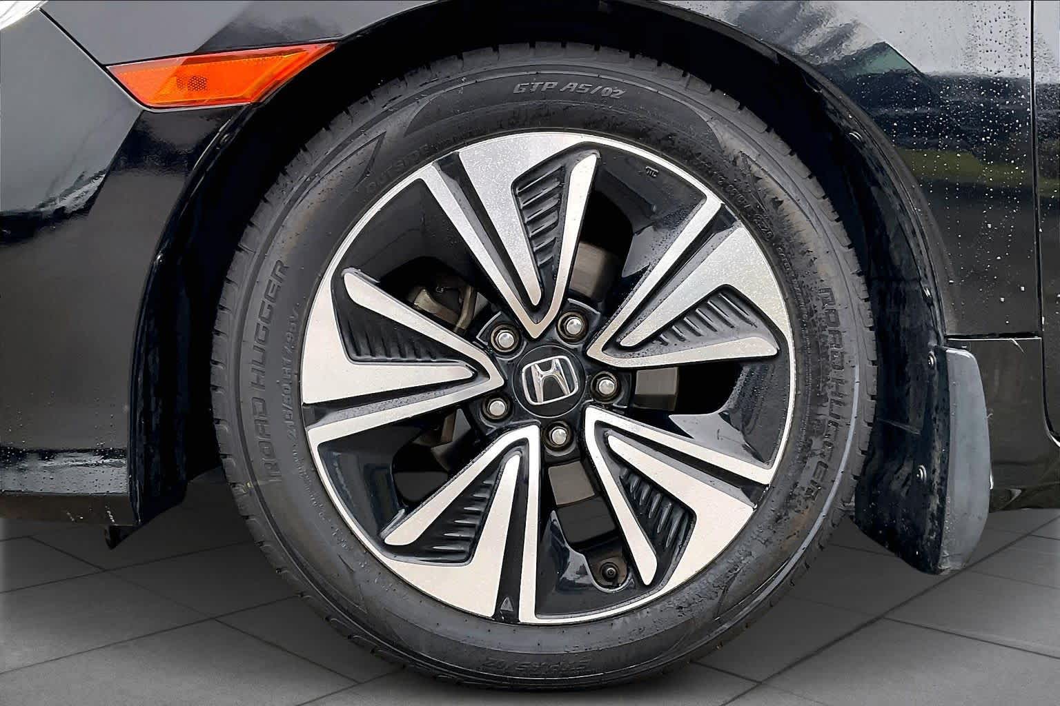 2016 Honda Civic LX Crystal Black Pearl at Honda of Clear Lake